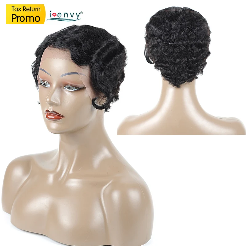 I envy Brazilian Short Bob Wigs For Black Women Human Hair Lace Wigs With Bangs French Wave U Part Lace Frontal Curly Wigs Remy
I envy Brazilian Short Bob Wigs For Black Women Human Hair Lace Wigs With Bangs French Wave U Part Lace Frontal Curly Wigs Remy