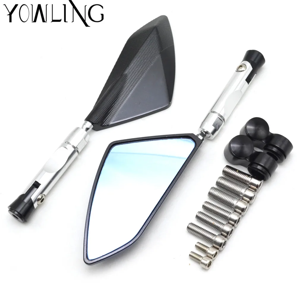 Motorcycle Rearview Mirror Aluminum rear side mirrors For Suzuki GSX-R600 GSX-R750 GSR750 GW250F GSX-R1000 Hayabusa DR-Z400SM
Motorcycle Rearview Mirror Aluminum rear side mirrors For Suzuki GSX-R600 GSX-R750 GSR750 GW250F GSX-R1000 Hayabusa DR-Z400SM