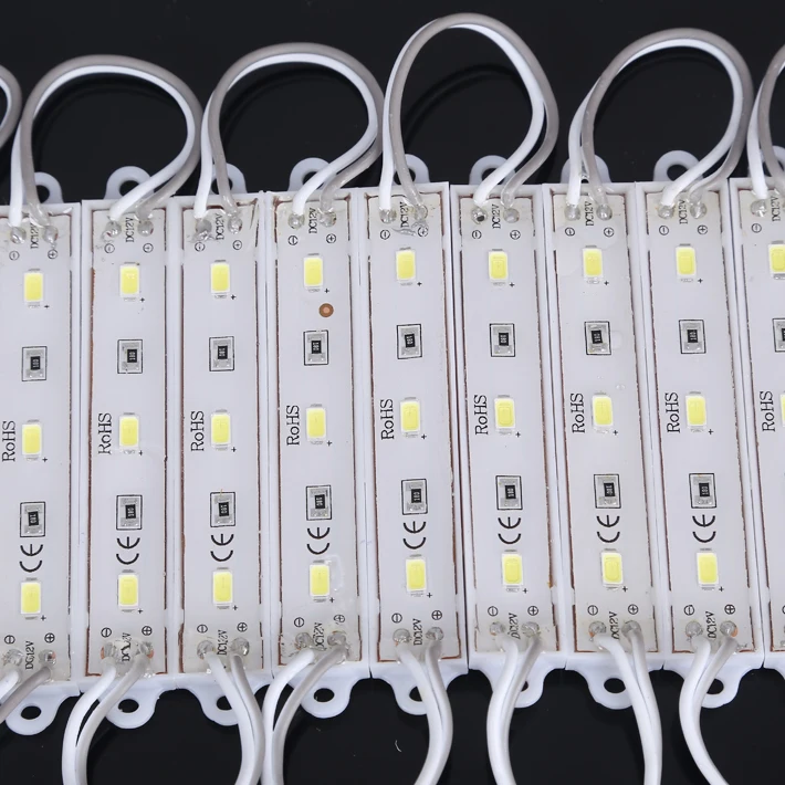 20pcs 5630 5730 3 LED Module Lighting for Sign DC12V Waterproof Super Bright SMD LED Modules Cool White Free Shipping
20pcs 5630 5730 3 LED Module Lighting for Sign DC12V Waterproof Super Bright SMD LED Modules Cool White Free Shipping