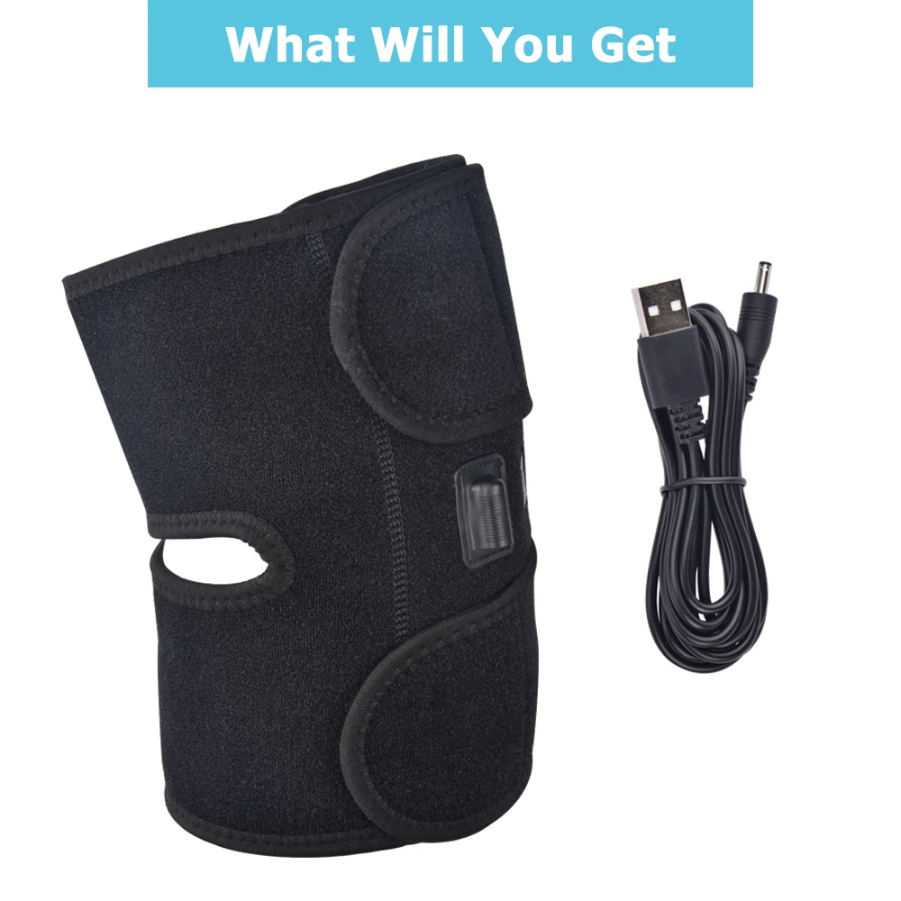 Heated Knee Pads Knee Massage Infrared Physiotherapy Therapy Heat Knee Support Brace Leg Joint Injury Pain Health Care Heated Knee Pads Knee Massage Infrared Physiotherapy Therapy Heat Knee Support Brace Leg Joint Injury Pain Health Care