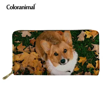 Coloranimal Wallets Luxury Design Women Long Wallets welsh corgi dog Print Best Gift Ladies Bag Tote Bag Portale Cultch PU Purse
Coloranimal Wallets Luxury Design Women Long Wallets welsh corgi dog Print Best Gift Ladies Bag Tote Bag Portale Cultch PU Purse