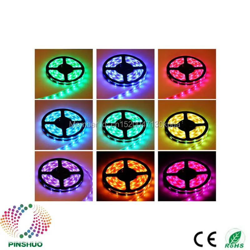 (3PCS/Lot) 5M 300LEDs 5050 60LEDs/m IP65 RGB LED Strip Light Flexible Waterproof
(3PCS/Lot) 5M 300LEDs 5050 60LEDs/m IP65 RGB LED Strip Light Flexible Waterproof
