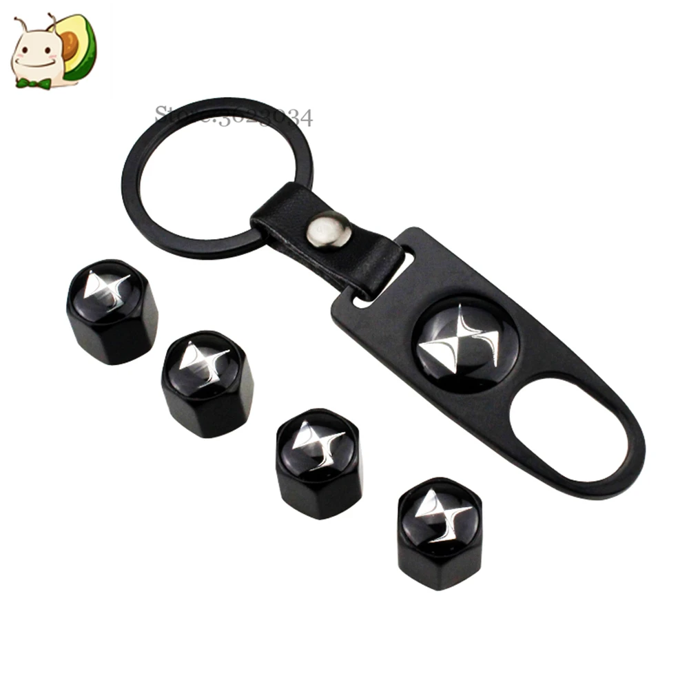 Tire Valve Caps Black Wheel Stem DS Logo for Citroen DS4 DS5 C1 C4L C5 Xsara Picasso Elysee Auto Accessories
Tire Valve Caps Black Wheel Stem DS Logo for Citroen DS4 DS5 C1 C4L C5 Xsara Picasso Elysee Auto Accessories