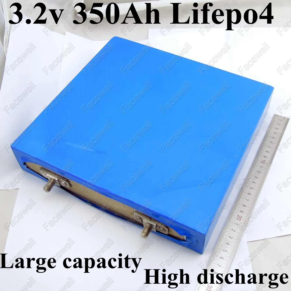 Large capacity lifepo4 3.2v 350ah high power cell more 300Ah 200ah 100ah High discharge for vehicle EV diy storage solar system
Large capacity lifepo4 3.2v 350ah high power cell more 300Ah 200ah 100ah High discharge for vehicle EV diy storage solar system