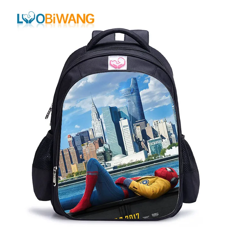 LUOBIWANG Cartoon Super Hero Spider Man Children Backpack Children Spider Man:Homecoming Backpack Printing Schoolbag Mochila
LUOBIWANG Cartoon Super Hero Spider Man Children Backpack Children Spider Man:Homecoming Backpack Printing Schoolbag Mochila