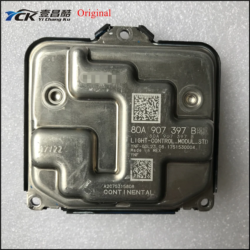 1PC YCK Original LED Driver Light Control Modul 80A 907 397 B 80A907397B (Genuine and Used)
1PC YCK Original LED Driver Light Control Modul 80A 907 397 B 80A907397B (Genuine and Used)