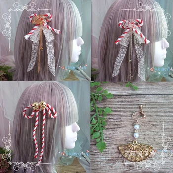 Lolita soft sister hair edge clip Japanese sweet girl, lovely girl heart and wind fan ancientry cherry blossom put fairy
Lolita soft sister hair edge clip Japanese sweet girl, lovely girl heart and wind fan ancientry cherry blossom put fairy