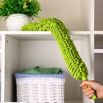 Chenille Microfiber Duster Cleaner Handle Flexible Washable Clean the Dust Furniture
Chenille Microfiber Duster Cleaner Handle Flexible Washable Clean the Dust Furniture