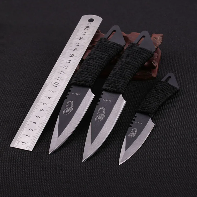 CS COLD Steel Pocket Knife Tactical Fixed Blade Survival Outdoor Hunting Camping Stainless Steel Knives Rescue tools with Sheath
CS COLD Steel Pocket Knife Tactical Fixed Blade Survival Outdoor Hunting Camping Stainless Steel Knives Rescue tools with Sheath