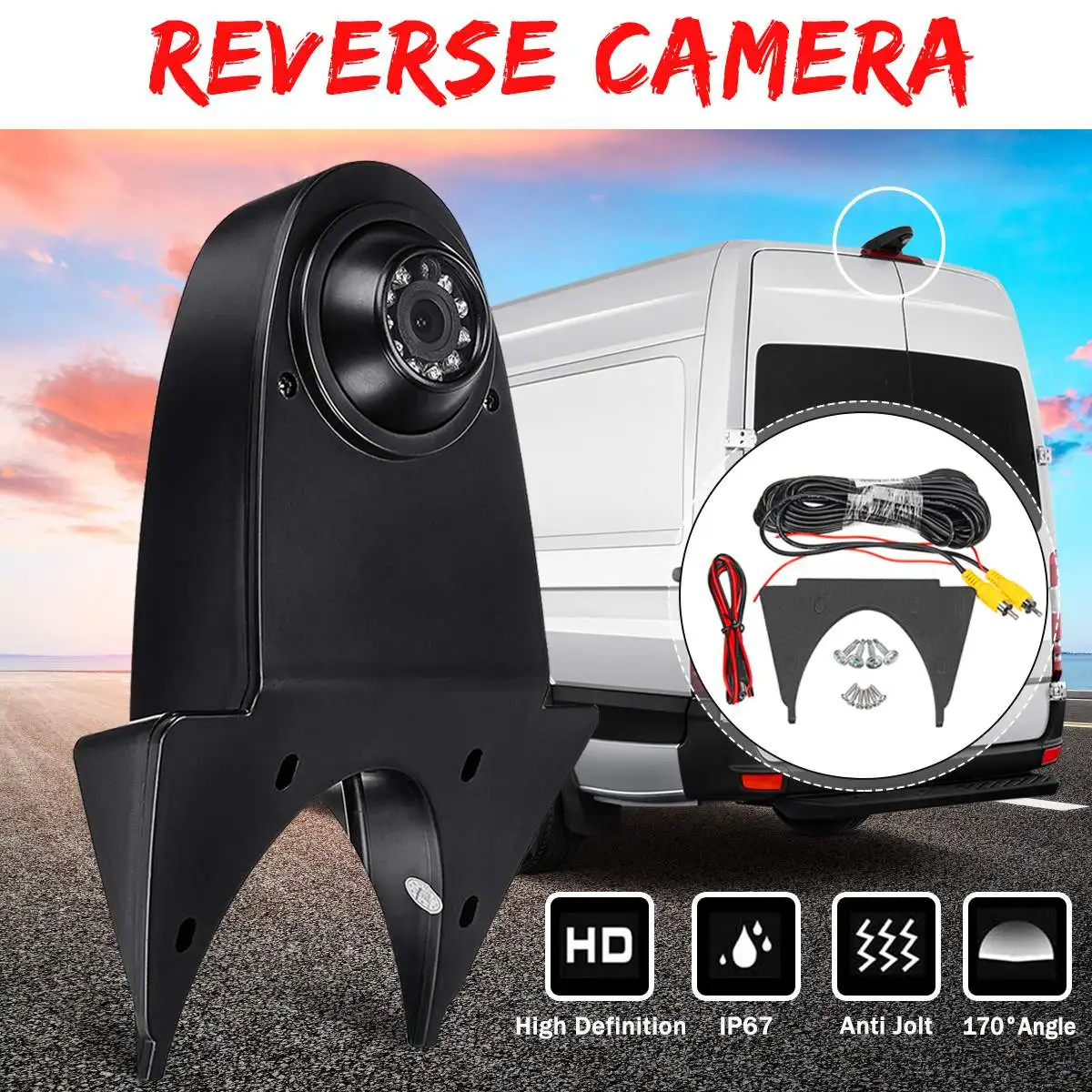 170° Car Auto Reverse Backup Rear View Camera For Mercedes for Benz Sprinter for Nissan for Navara
170° Car Auto Reverse Backup Rear View Camera For Mercedes for Benz Sprinter for Nissan for Navara