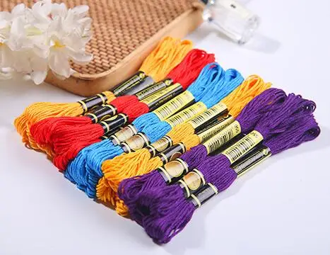 cxc 447pcs 6 strands colorful cotton thread Chinese CXC DMC color cross stitch floss DIY handmade needlework embroidery craft
cxc 447pcs 6 strands colorful cotton thread Chinese CXC DMC color cross stitch floss DIY handmade needlework embroidery craft