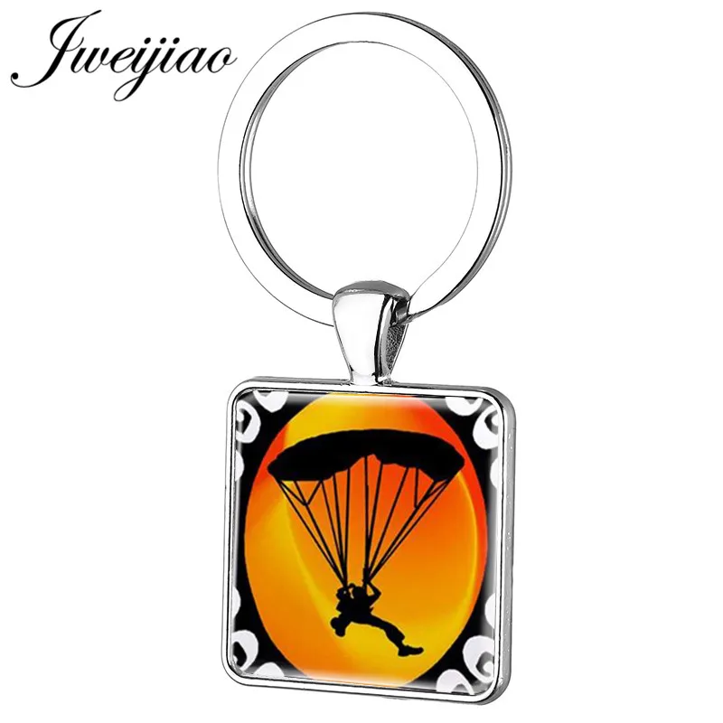 JWEIJIAO New Skydiver Parachute Square Keychain Skydiving Club Members Customized Gift Key Chain Ring Holder Pendant SD22
JWEIJIAO New Skydiver Parachute Square Keychain Skydiving Club Members Customized Gift Key Chain Ring Holder Pendant SD22