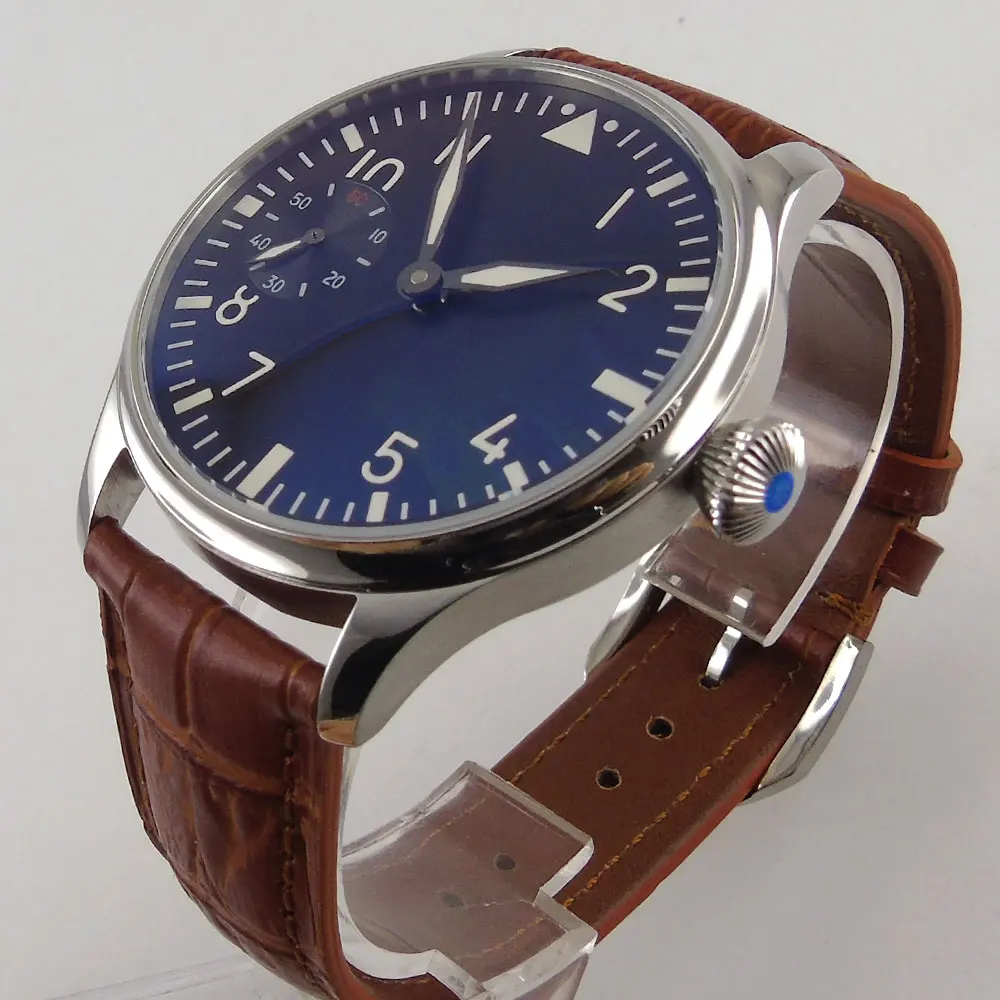 Free Shipping 44mm classic black dial parnis luminous makrs asia 6497 movement Mechanical Watches hand winding mens Wristwatches
Free Shipping 44mm classic black dial parnis luminous makrs asia 6497 movement Mechanical Watches hand winding mens Wristwatches