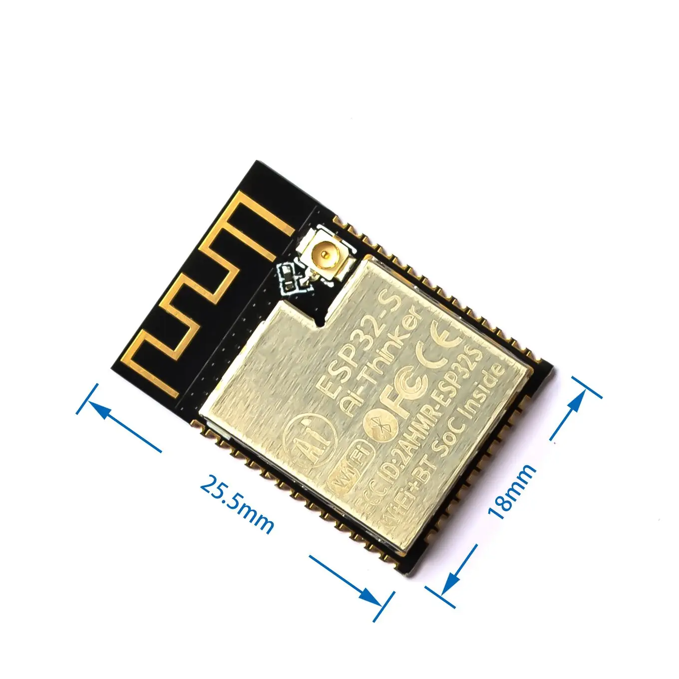 ESP-32S ESP-WROOM-32 ESP32 ESP-32 ESP32-S Bluetooth and WIFI Dual Core CPU with Low Power Consumption MCU ESP-32
ESP-32S ESP-WROOM-32 ESP32 ESP-32 ESP32-S Bluetooth and WIFI Dual Core CPU with Low Power Consumption MCU ESP-32