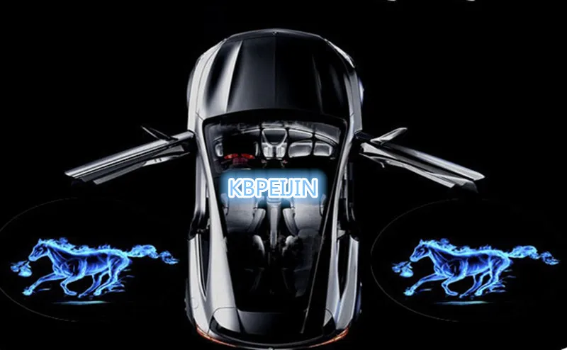 2Pc Car Styling LED Ghost Shadow Welcome Lamp Logo Laser Projector for Hyundai elantra ix35 solaris accent i30 ix25 Accessories |