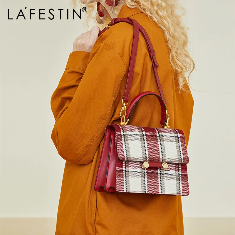 LA FESTIN Luxury handbags women bags designer Plaid shoulder bags for women 2018 New messenger bags bolsa feminina
LA FESTIN Luxury handbags women bags designer Plaid shoulder bags for women 2018 New messenger bags bolsa feminina