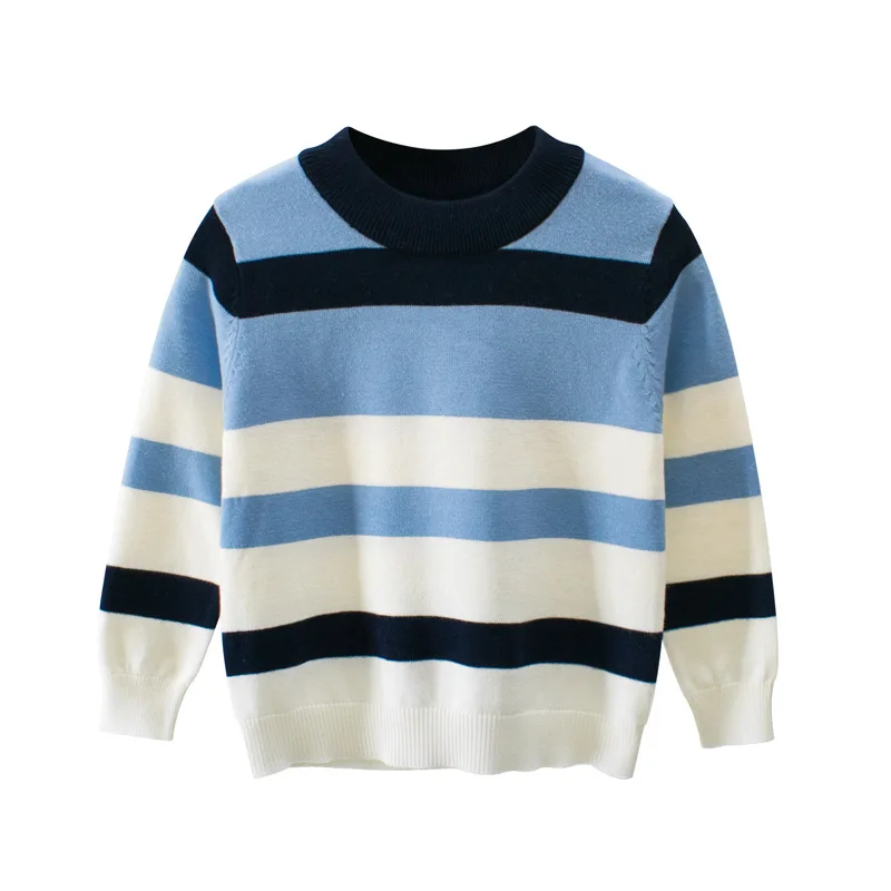 2019 Autumn Children's Sweater Stripes Girls Baby Clothes Boys Knitwear Infant Clothing Long Sleeve O-neck Kids Knit
2019 Autumn Children's Sweater Stripes Girls Baby Clothes Boys Knitwear Infant Clothing Long Sleeve O-neck Kids Knit