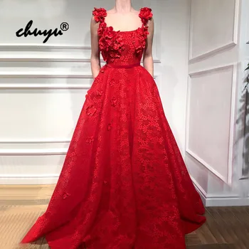 Red Muslim Evening Dresses Lace Spaghetti Straps Flowers Illusion Pocket Islamic Dubai Saudi Arabic Evening Gown Boho Prom Dress
Red Muslim Evening Dresses Lace Spaghetti Straps Flowers Illusion Pocket Islamic Dubai Saudi Arabic Evening Gown Boho Prom Dress