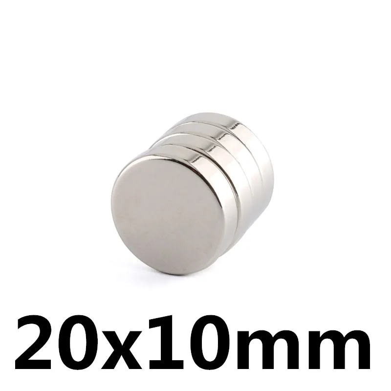 2pcs N35 Super Strong Round Cylinder Magnets 20mm x 10mm Rare Earth Neodymium Magnet 
2pcs N35 Super Strong Round Cylinder Magnets 20mm x 10mm Rare Earth Neodymium Magnet