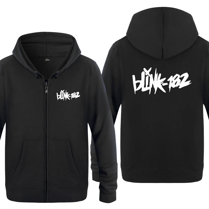 BLINK 182 Punk Rock Band Sweatshirts Men 2018 Mens Zipper Hooded Fleece Hoodies Cardigans
BLINK 182 Punk Rock Band Sweatshirts Men 2018 Mens Zipper Hooded Fleece Hoodies Cardigans