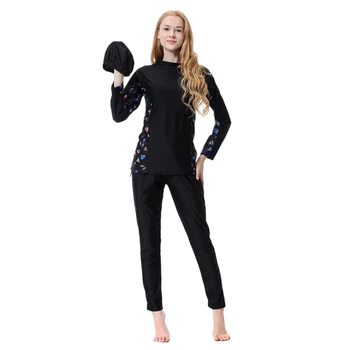 Muslim Set Swimwear Islamic Hijab Islam Burkinis Wear Bathing Suit Women Modest Patchwork Full Cover Long Sleeve Swimsuit H8
Muslim Set Swimwear Islamic Hijab Islam Burkinis Wear Bathing Suit Women Modest Patchwork Full Cover Long Sleeve Swimsuit H8