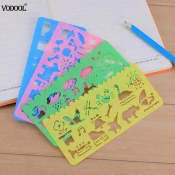 4pcs Plastic DIY Graphic Template Stencil Sketch Board Symbols Drawing Kids Drafting Straight Ruler Student School Stationery
4pcs Plastic DIY Graphic Template Stencil Sketch Board Symbols Drawing Kids Drafting Straight Ruler Student School Stationery