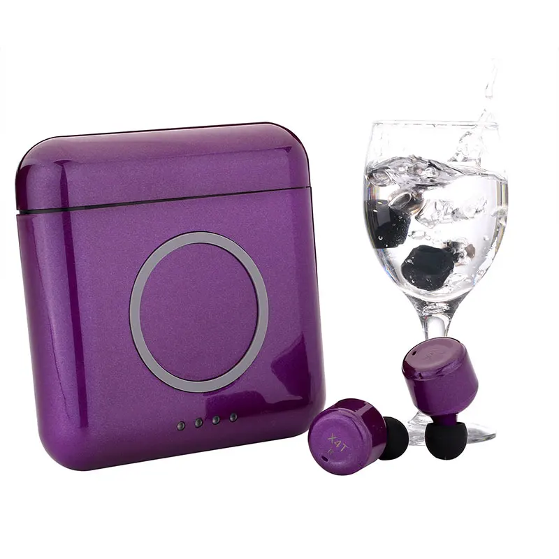 IPX7 Waterproof TWS Bluetooth Headset CSR 4.2 Wireless Earphones Touch Control Earbuds Mic with 5200 Mah Wireless Charging
IPX7 Waterproof TWS Bluetooth Headset CSR 4.2 Wireless Earphones Touch Control Earbuds Mic with 5200 Mah Wireless Charging