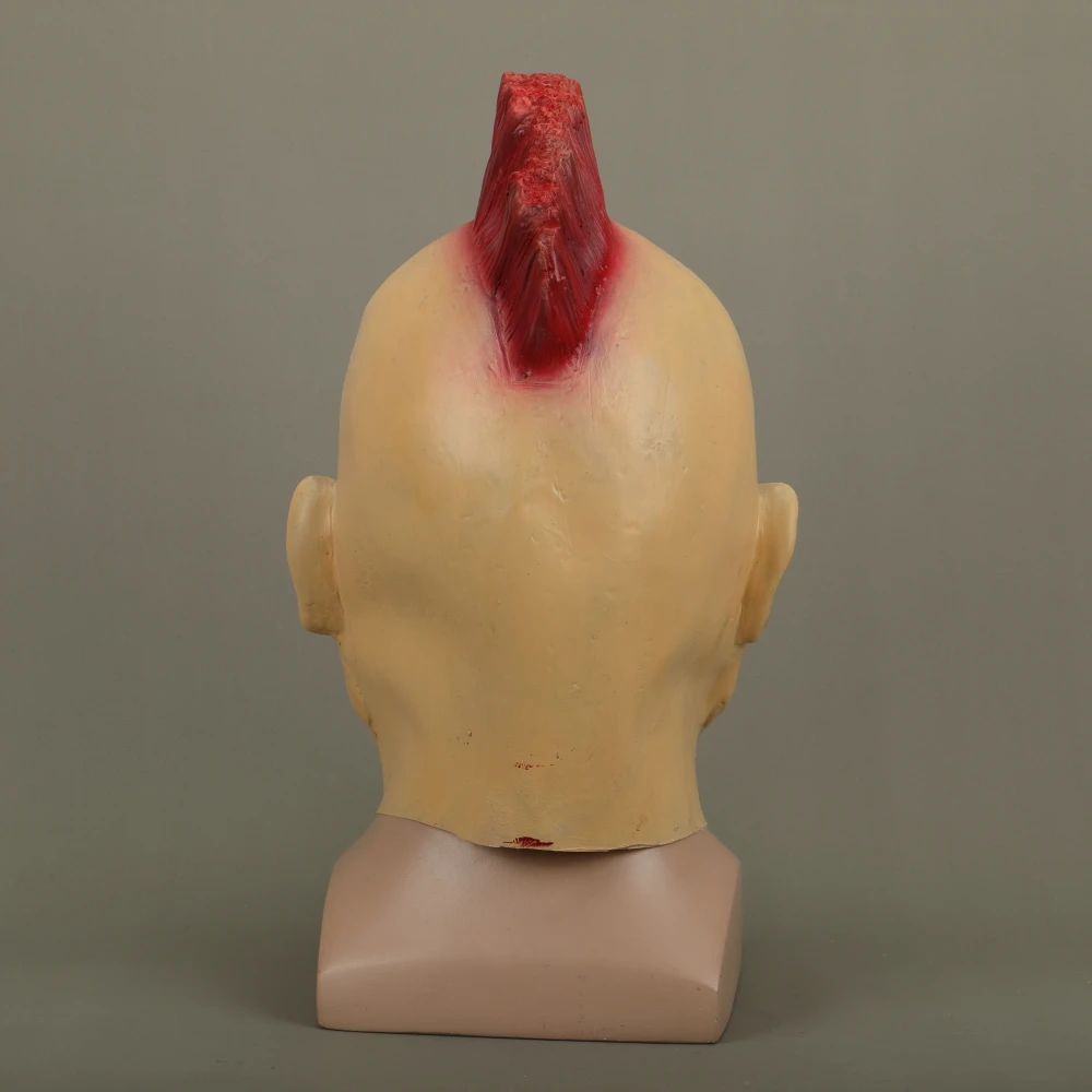 Halloween Masks Latex Party Joker Mask Chicken Crown Hair Fancy Dress Cosplay Costume Mask Masquerade (5)