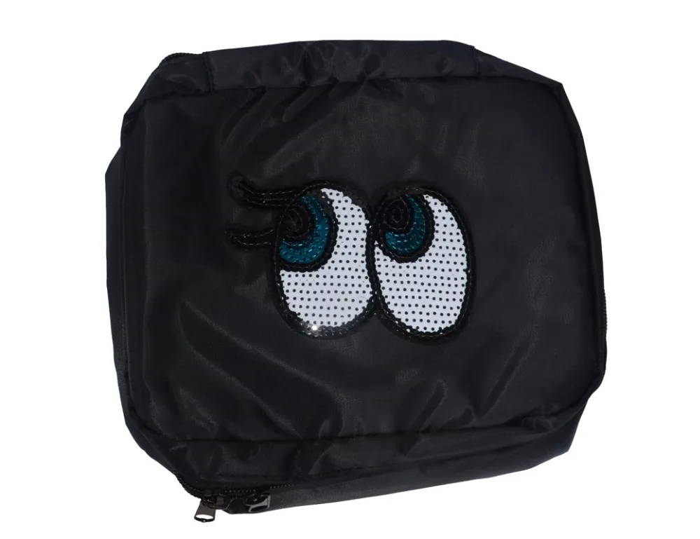 Nylon Emoji 3D blingbling shiny big cute eyes Cosmetic Bags storage wash Multifunction make up Cases arrange travel bag gifts
Nylon Emoji 3D blingbling shiny big cute eyes Cosmetic Bags storage wash Multifunction make up Cases arrange travel bag gifts