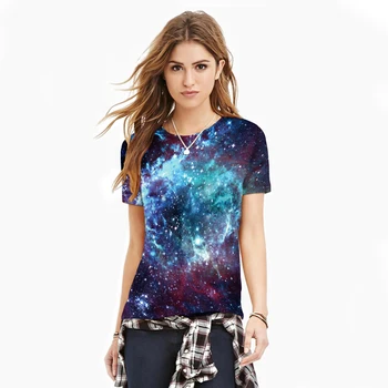 Hot Sales Blue Space 3D Sport Tees Womens Short Sleeve Running Jogging Summer T Shirts S To 2xL Galaxy Red Digital Tops
Hot Sales Blue Space 3D Sport Tees Womens Short Sleeve Running Jogging Summer T Shirts S To 2xL Galaxy Red Digital Tops