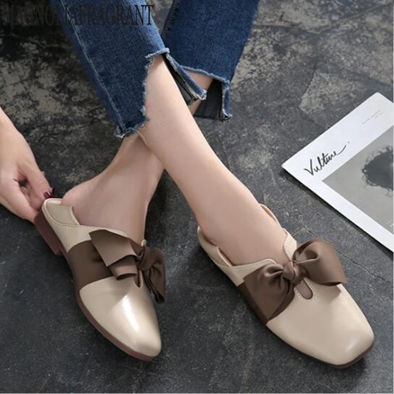 Peas shoes spring 2019 bow single shoes wild Korean flat shoes shallow mouth large size womens shoes Soft bottom comfort mm357
Peas shoes spring 2019 bow single shoes wild Korean flat shoes shallow mouth large size womens shoes Soft bottom comfort mm357