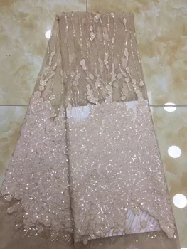 2019 newest style African French net Lace Fabric,Free Shipping African wedding Tulle Lace Fabric with pearls sequins
2019 newest style African French net Lace Fabric,Free Shipping African wedding Tulle Lace Fabric with pearls sequins