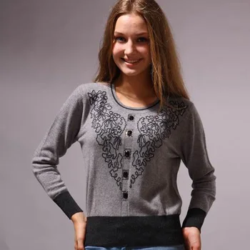 100%Cashmere Gray Sweater Women O neck Pullover Natural Fabric Soft Warm High Quality Clearance Sale Free Shipping
100%Cashmere Gray Sweater Women O neck Pullover Natural Fabric Soft Warm High Quality Clearance Sale Free Shipping