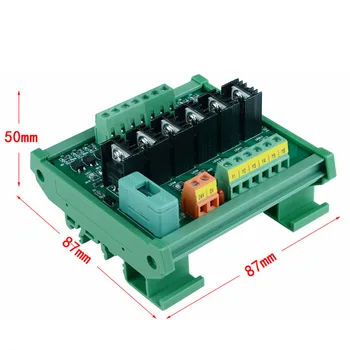 6 Channel DC PLC Amplifier board IO Protection Optocoupler Isolated Power Output Board With Intermediate Relay Module
6 Channel DC PLC Amplifier board IO Protection Optocoupler Isolated Power Output Board With Intermediate Relay Module