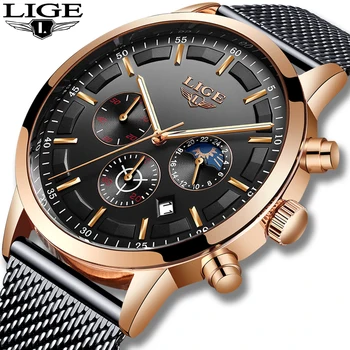 2019 Mens Watches Top Brand LIGE New Luxury Men Casual Quartz Wrist Watch Men Military Waterproof Sport Clock Relogio Masculino
2019 Mens Watches Top Brand LIGE New Luxury Men Casual Quartz Wrist Watch Men Military Waterproof Sport Clock Relogio Masculino