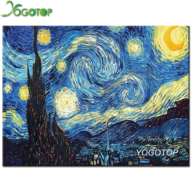 YOGOTOP 5D Diamond Painting Cross Stitch Van Gogh Starry Night Full Diamond Embroidery Diy Diamond Mosaic Home Decoration CV581
YOGOTOP 5D Diamond Painting Cross Stitch Van Gogh Starry Night Full Diamond Embroidery Diy Diamond Mosaic Home Decoration CV581