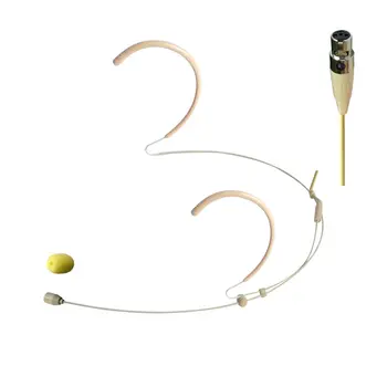 Freeboss HS-25S2-L6A Omni Directional Electret Condenser Capsule 4 Pin Mini XLR Plug Headset Microphone with 1.2M Cable
Freeboss HS-25S2-L6A Omni Directional Electret Condenser Capsule 4 Pin Mini XLR Plug Headset Microphone with 1.2M Cable