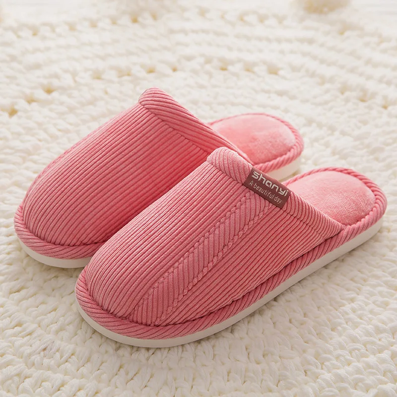 Slippers Women Plush Warm Home Slippers Female Soft Winter Shoes Women Loves Fur House Winter Slipper Indoor Chaussures Femme