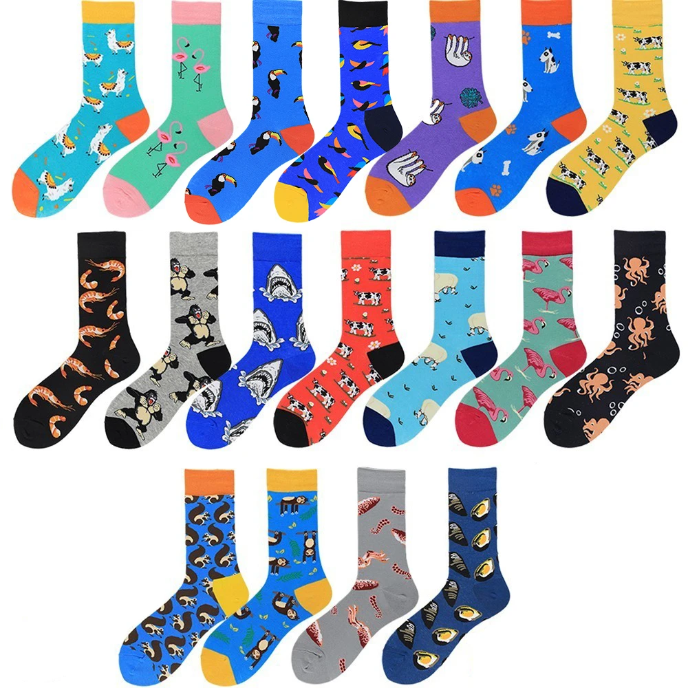 PEONFLY New Coming Socks Men Cartoon Crane Dogs Happy Socks Lovely Animal Short Female Socks 2019 Spring Crew Kawaii Men Socks
PEONFLY New Coming Socks Men Cartoon Crane Dogs Happy Socks Lovely Animal Short Female Socks 2019 Spring Crew Kawaii Men Socks
