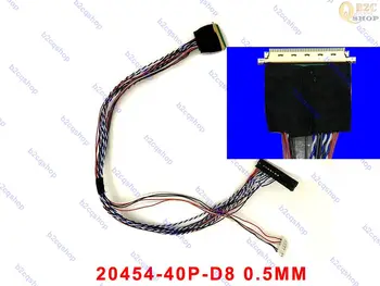 LED LVDS cable I-PEX 20454-40P-D8 1ch 8-bit 0.5mm pitch wire for BP101WX1-206
LED LVDS cable I-PEX 20454-40P-D8 1ch 8-bit 0.5mm pitch wire for BP101WX1-206