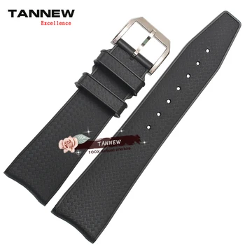 Carbon fiber grain silicone WATCH band 22mm rubber for IW323101 Classic waterproof watch straps
Carbon fiber grain silicone WATCH band 22mm rubber for IW323101 Classic waterproof watch straps