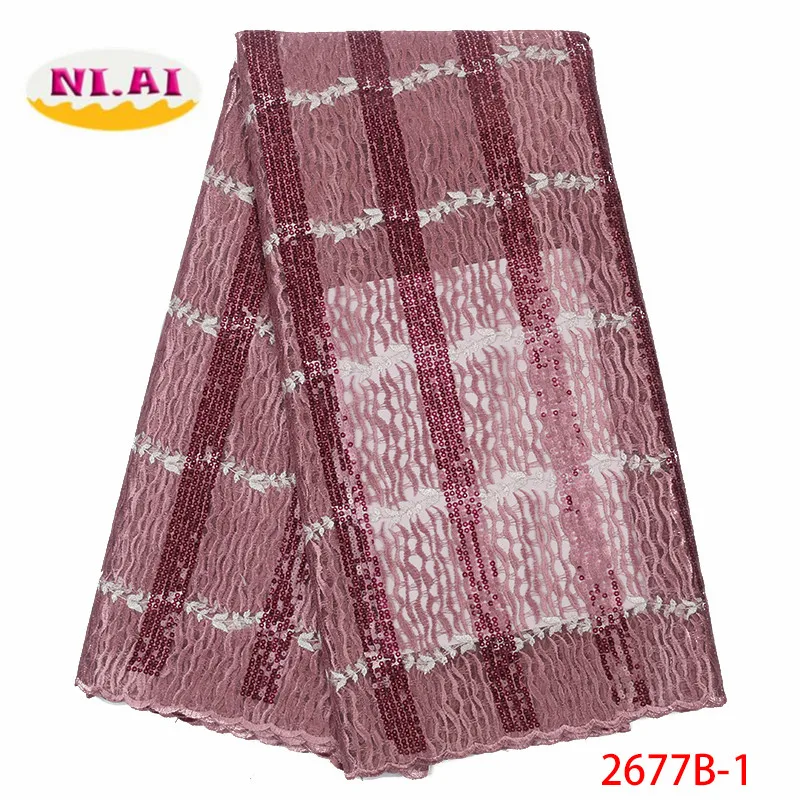Nigerian Sequins Laces Fabrics 2019 High Quality African Lace Fabric For Wedding Dress French Tulle Lace Material XY2677B-1
Nigerian Sequins Laces Fabrics 2019 High Quality African Lace Fabric For Wedding Dress French Tulle Lace Material XY2677B-1
