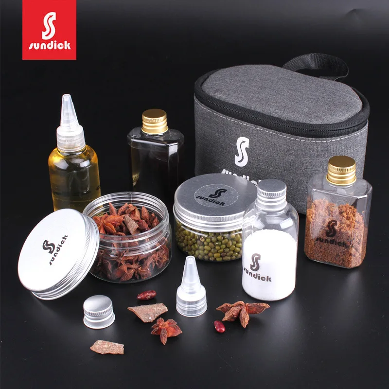 Good 6pcs Spice Cruets Pouch Seasoning Jar Case Condiment Bottles Set Portable Organize Bag Camping Barbecue Picnic
Good 6pcs Spice Cruets Pouch Seasoning Jar Case Condiment Bottles Set Portable Organize Bag Camping Barbecue Picnic
