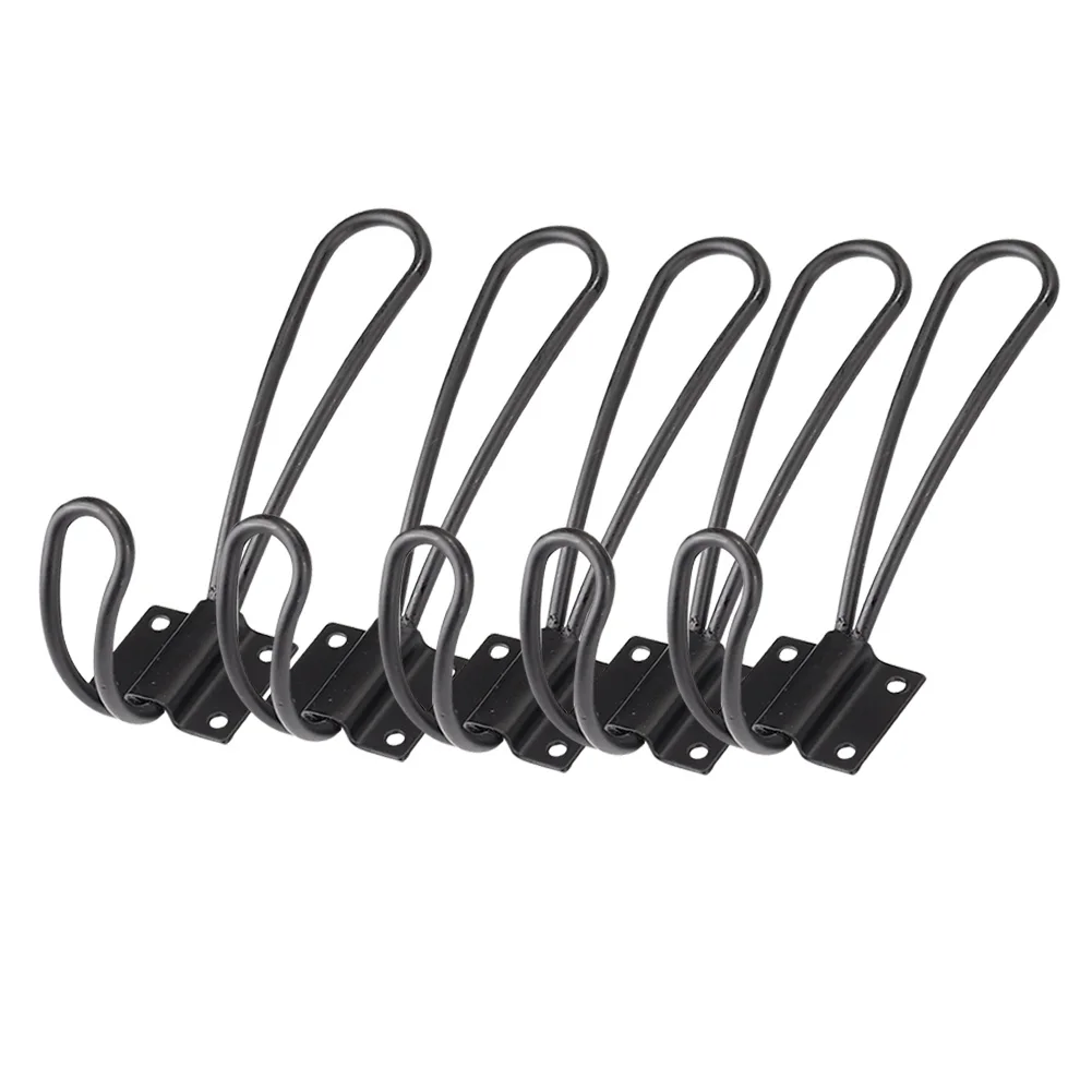 5PCS/Set Clothes Hanger Holder Accessories Loop Vintage Solid Coat Hat Door Mount Wall Hooks Hardware For Home Iron Structure
5PCS/Set Clothes Hanger Holder Accessories Loop Vintage Solid Coat Hat Door Mount Wall Hooks Hardware For Home Iron Structure