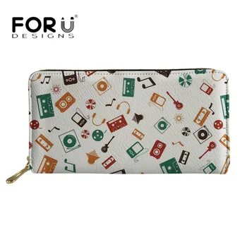 FORUDESIGNS Fashion 3D Music Note Luxury Wallet Women Waterproof Purse Long Leather Purses for Ladies Girls Storage Money Bags
FORUDESIGNS Fashion 3D Music Note Luxury Wallet Women Waterproof Purse Long Leather Purses for Ladies Girls Storage Money Bags