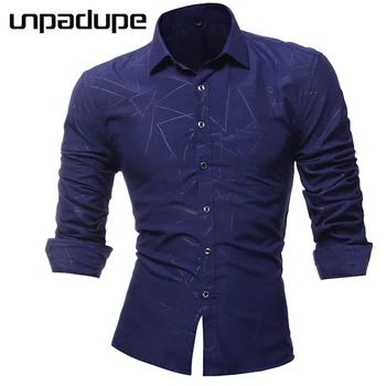 High Quality Men Shirt 2018 New Brand Men'S Long-Sleeved Dress Shirt Texture Men'S Casual Camisa Slim Lapel Male Large Size 4XL 
High Quality Men Shirt 2018 New Brand Men'S Long-Sleeved Dress Shirt Texture Men'S Casual Camisa Slim Lapel Male Large Size 4XL