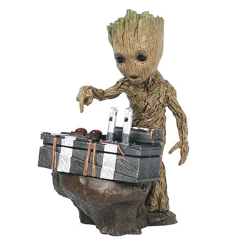 Boxed Guardians of the Galaxy 2 DJ Tree Man Statue Resin Figure Collectible Model Toy 18cm Brinquedos Christmas Gift
Boxed Guardians of the Galaxy 2 DJ Tree Man Statue Resin Figure Collectible Model Toy 18cm Brinquedos Christmas Gift