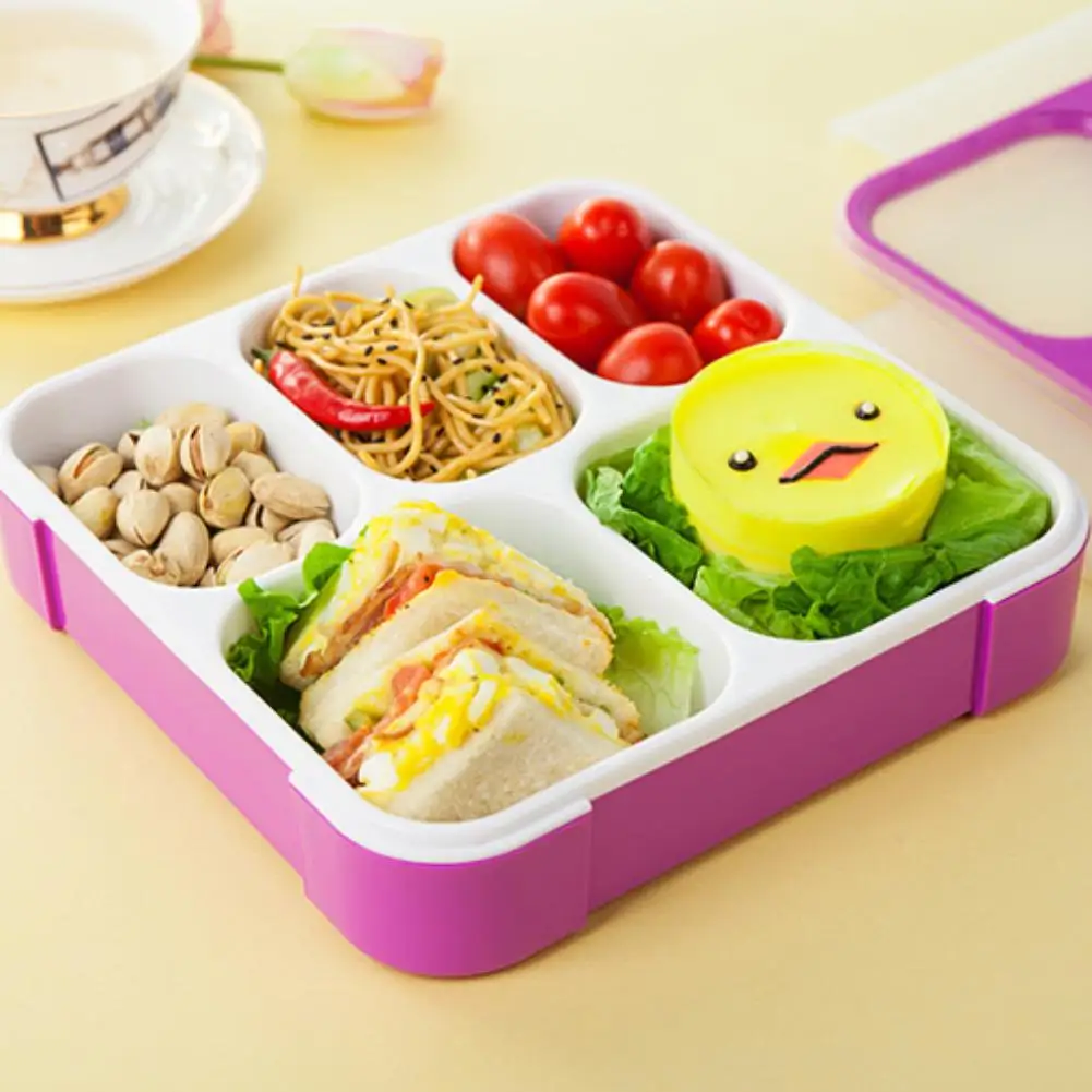 5 Compartments Sealed Leakproof Student Oven Bento Lunch Box Case Food Container hot
5 Compartments Sealed Leakproof Student Oven Bento Lunch Box Case Food Container hot