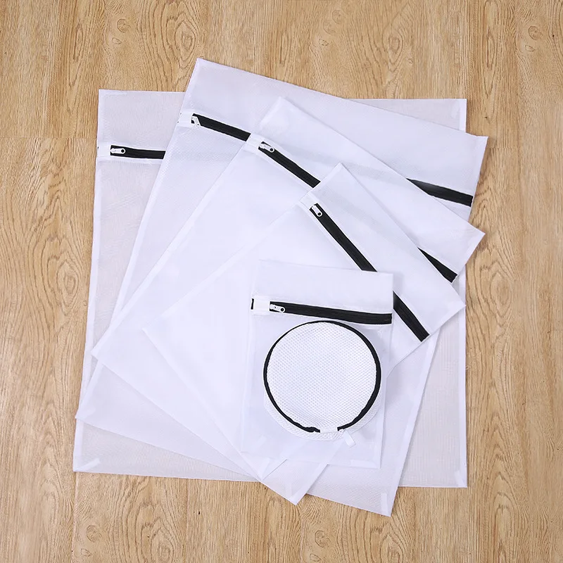 Creative New Clothes Washing Machine Laundry Bag With Black Zipper Fine Mesh Net Bra Washing Bag Black Wash Polyester Bags
Creative New Clothes Washing Machine Laundry Bag With Black Zipper Fine Mesh Net Bra Washing Bag Black Wash Polyester Bags