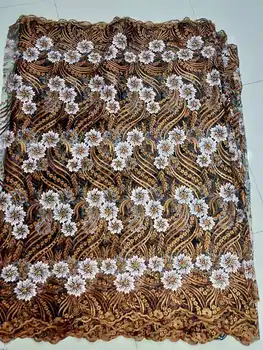 African Beaded Lace Fabric 2019 New High Quality Wedding Lace Material French Lace Fabric Nigerian Tulle Mesh Lace Fabric HX13F
African Beaded Lace Fabric 2019 New High Quality Wedding Lace Material French Lace Fabric Nigerian Tulle Mesh Lace Fabric HX13F